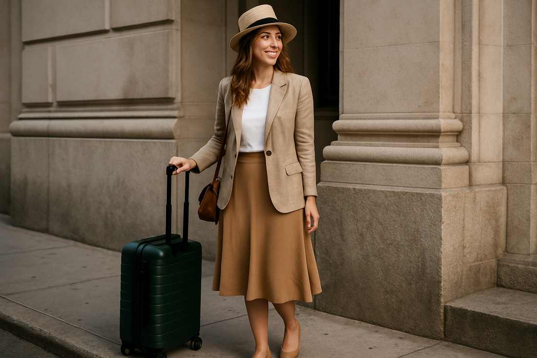Fashion Tips for Travelers: Pack Light, Look Great