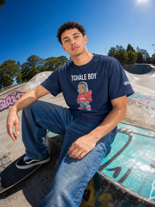 FABTAS x Tchale Boy garment-dyed heavyweight t-shirt