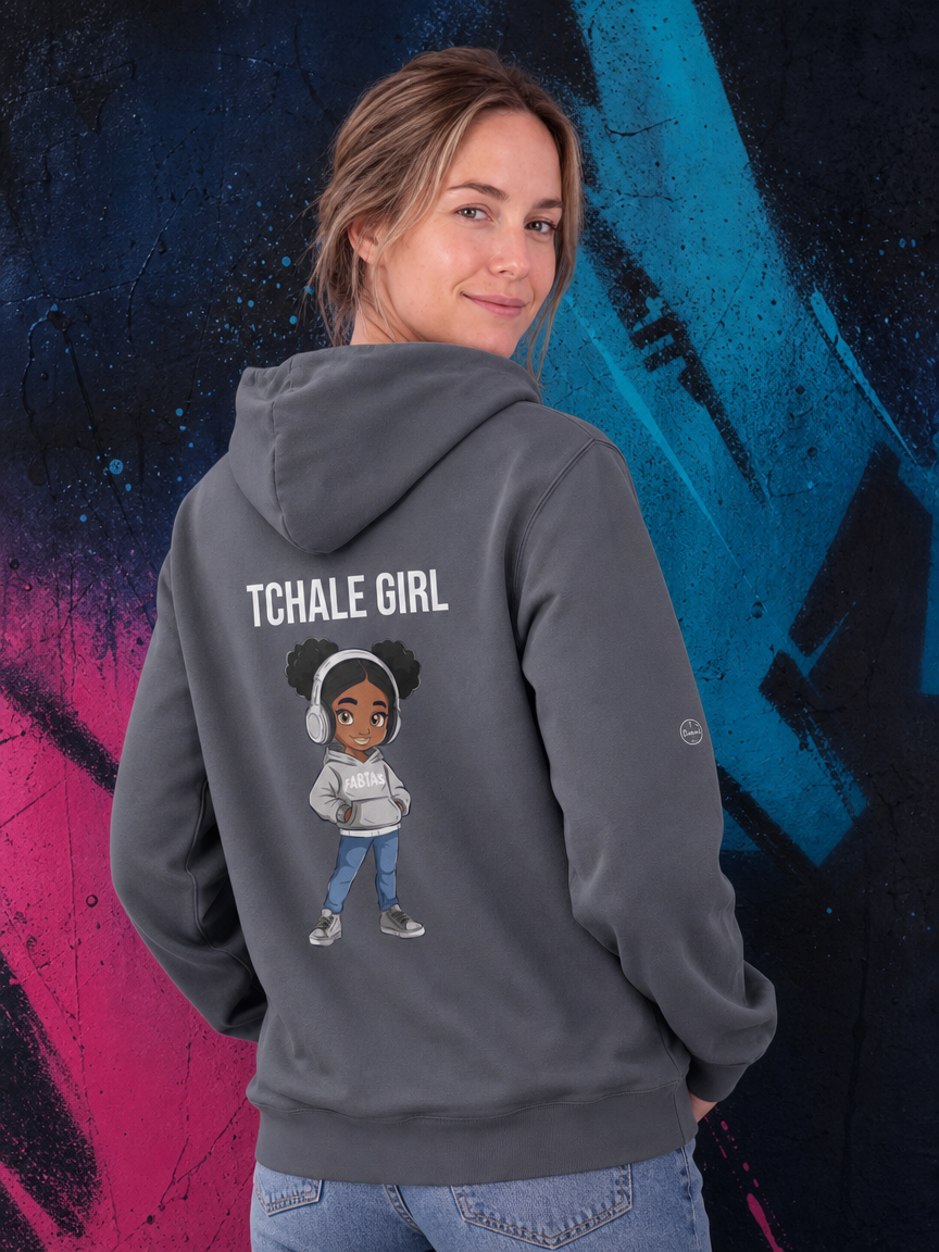 Tchale Girl Women garment-dyed  hoodie