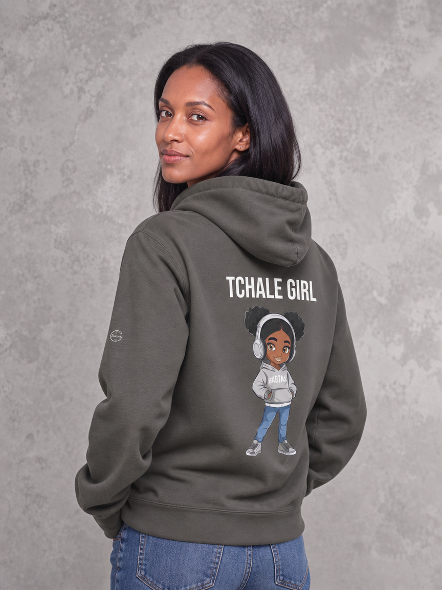 Tchale Girl Women garment-dyed  hoodie