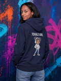 Tchale Girl Women garment-dyed  hoodie
