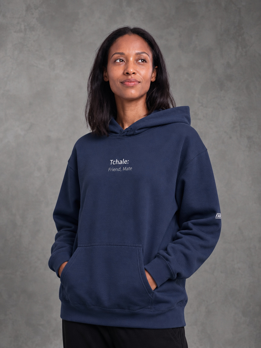 Tchale Girl Women garment-dyed  hoodie