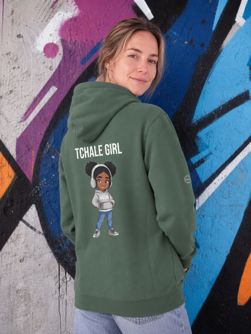 Tchale Girl Women garment-dyed  hoodie