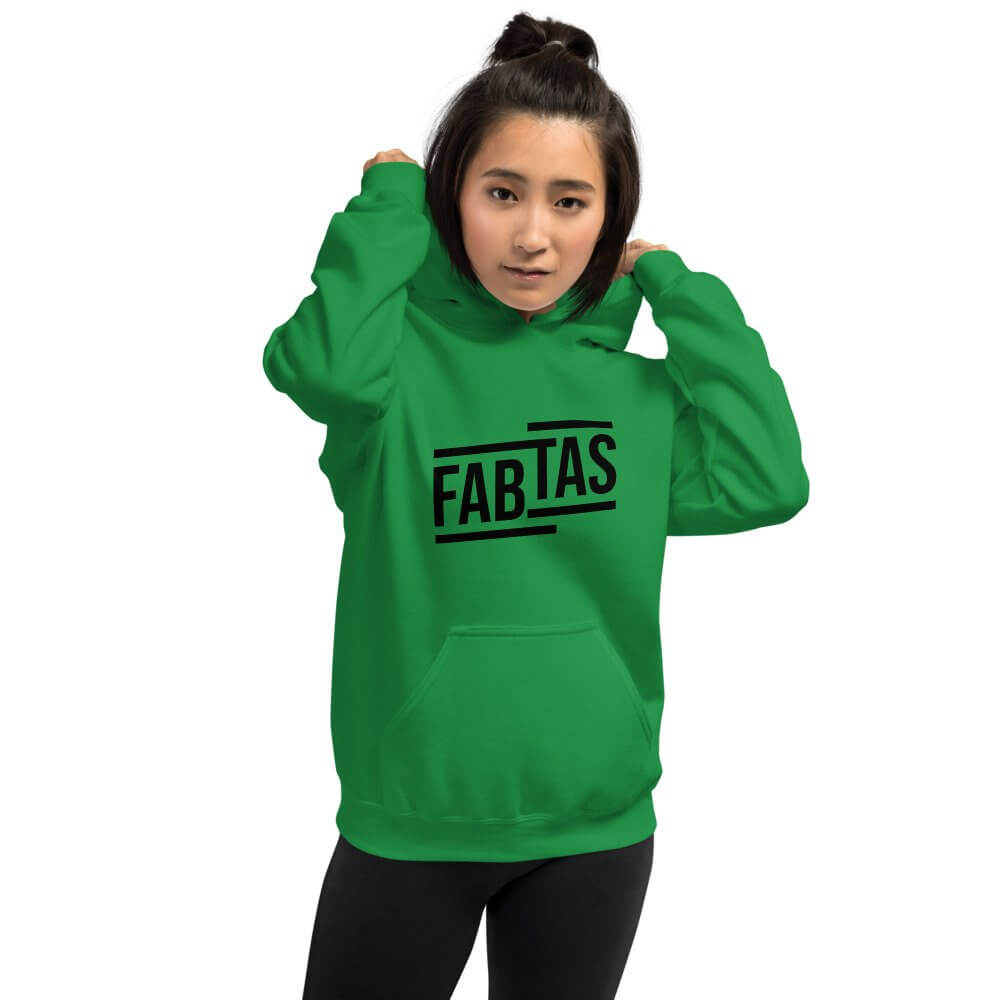 FABTAS Heavy-Blend Women Hoodie Irish-Green