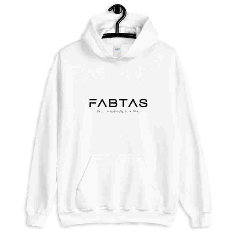 FABTAS Heavy-Blend Women Hoodie White