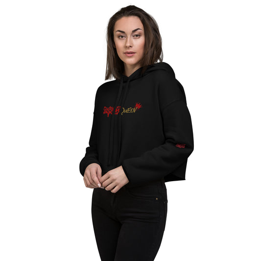 FABTAS Street Queen women-cropped-hoodie