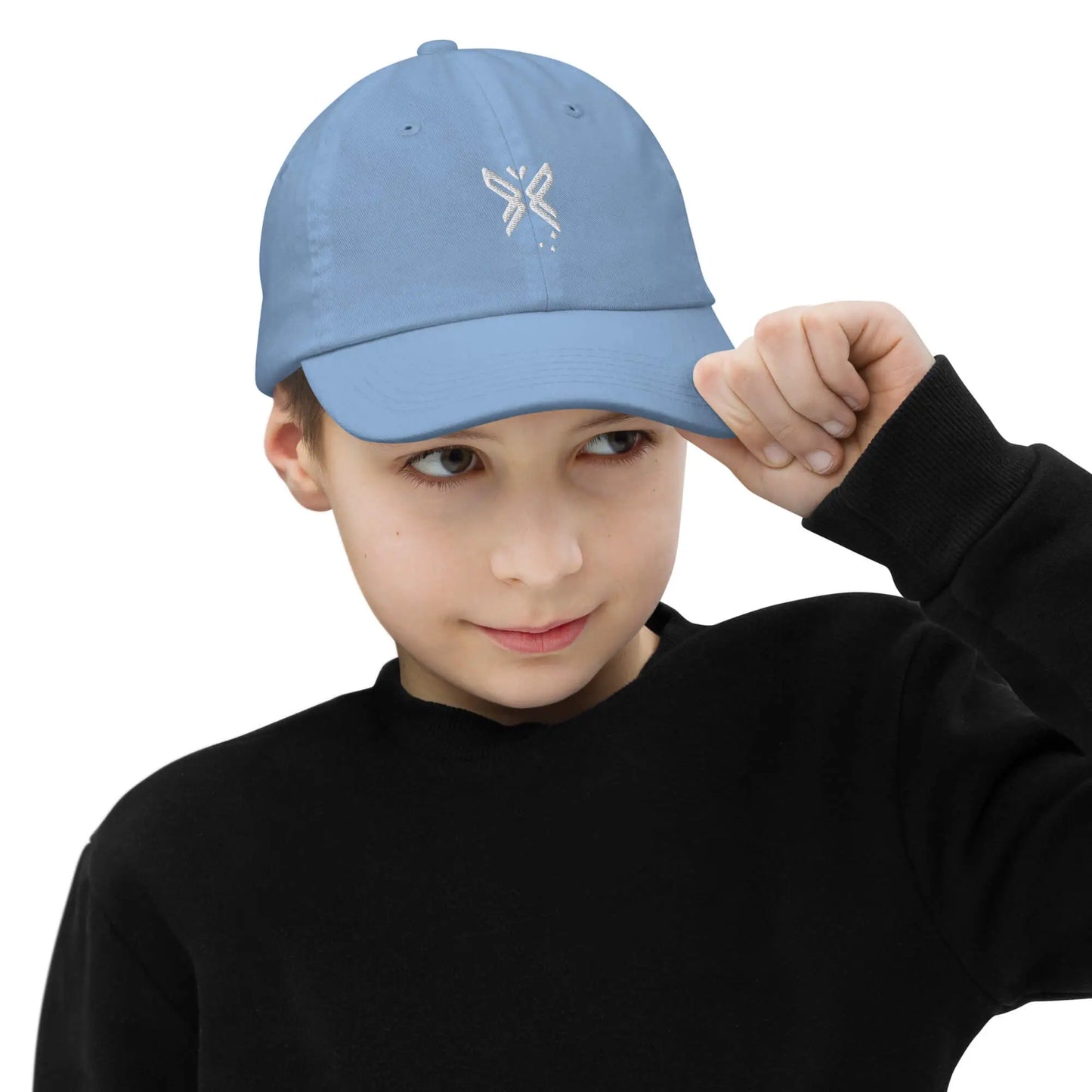 FABTAS Youth Baseball Cap Baby Blue