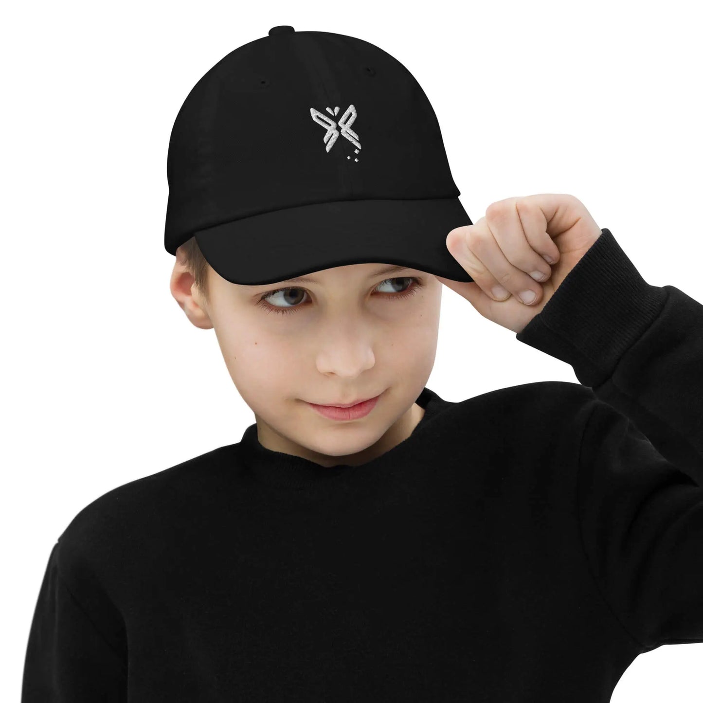 FABTAS Youth Baseball Cap Black