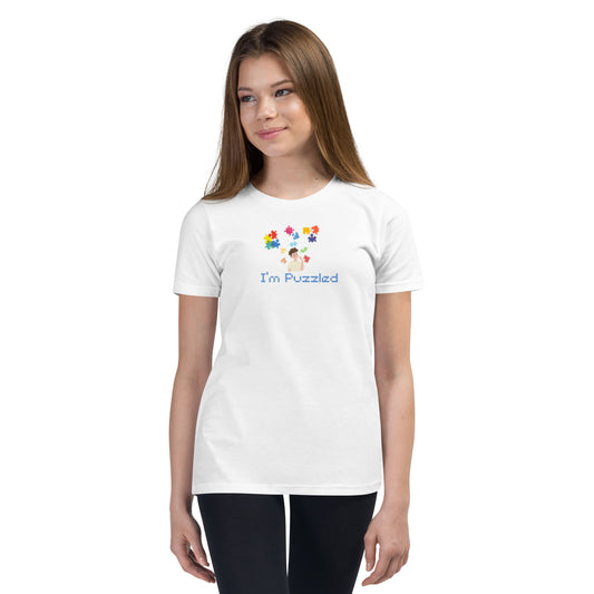 FABTAS I'm Puzzled Youth Short Sleeve T-Shirt